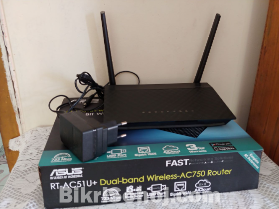 ASUS RT AC51U+ Gigabit WiFi Router